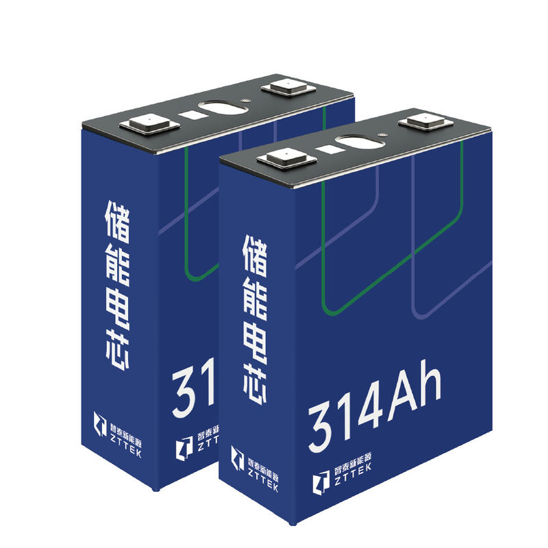 Celular de batería de iones de litio multicelular 3.2V 314Ah Para ESS tasa de descarga 0.5C