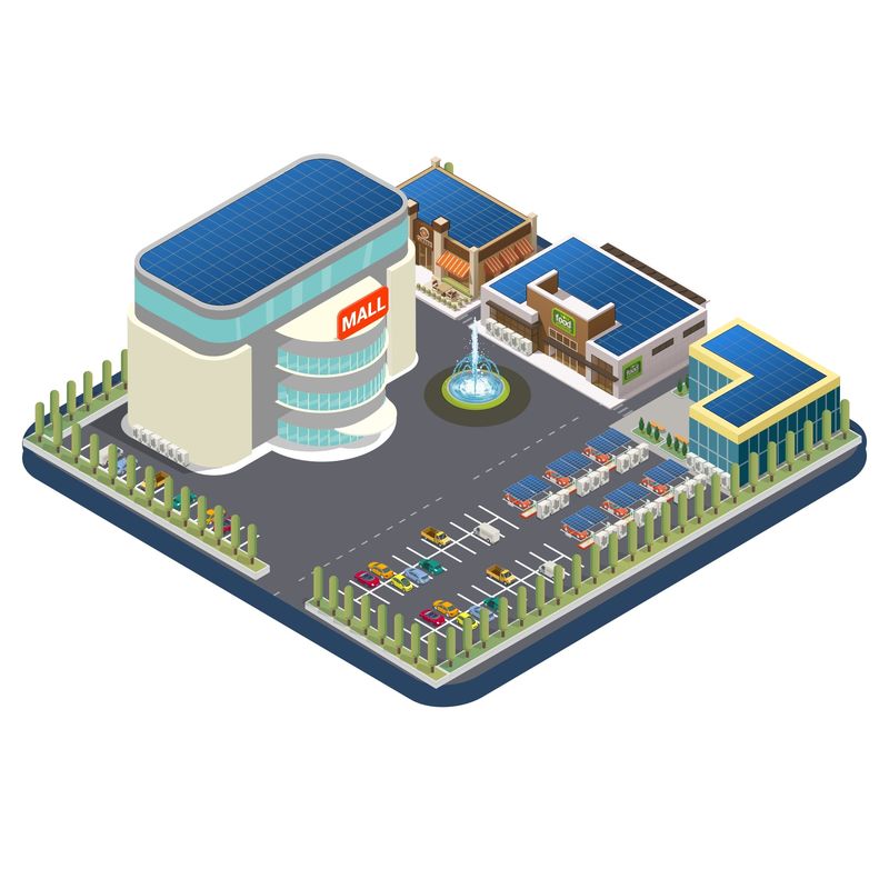 Edificios Comercio e industria Almacenamiento de energía Energía en parques industriales inteligentes con cero emisiones de carbono