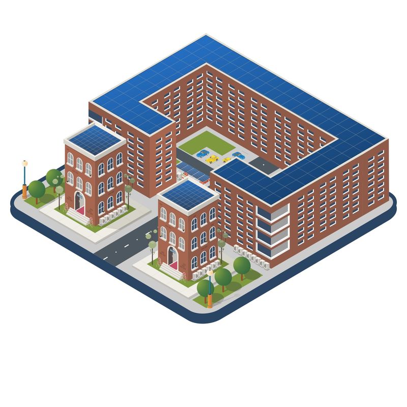 Edificios Comercio e industria Almacenamiento de energía Energía en parques industriales inteligentes con cero emisiones de carbono