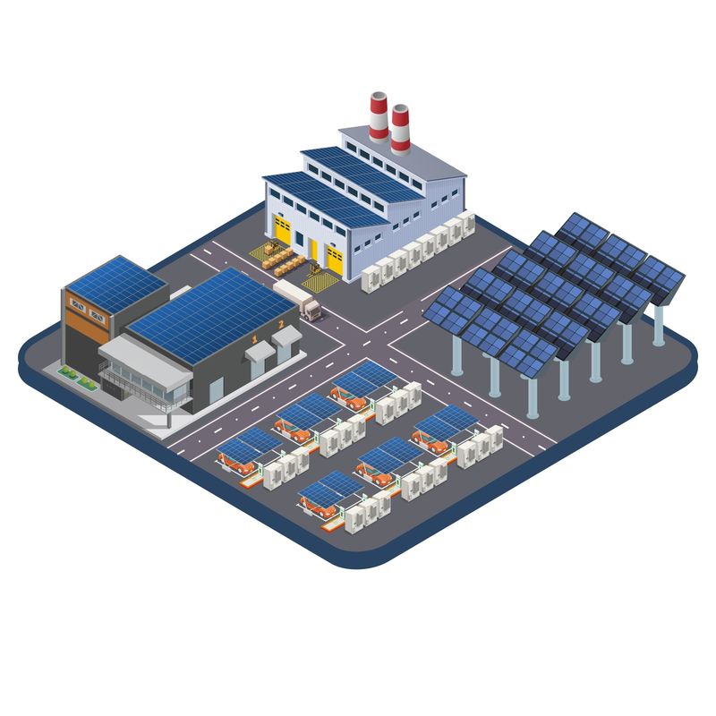 Sistema de almacenamiento de energía con batería Ess Sistema de batería para resorts de lujo Hoteles