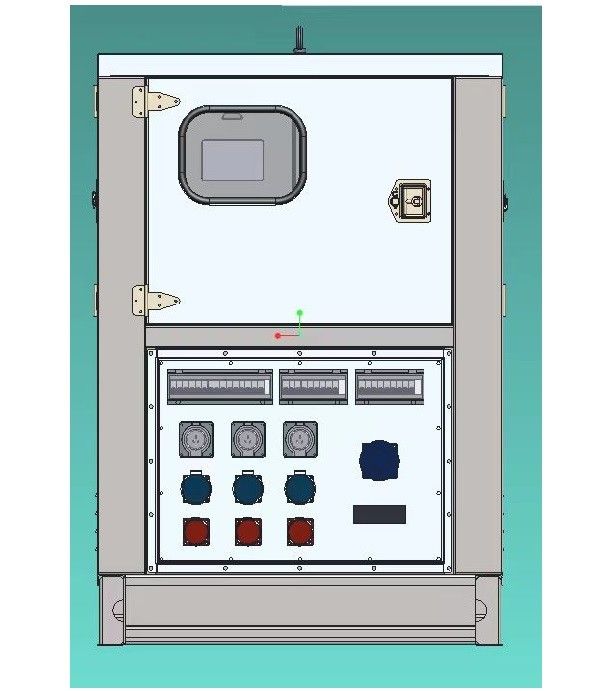 Dispositivo portátil de almacenamiento de energía con batería para alquiler 50hz 70kw 140kwh