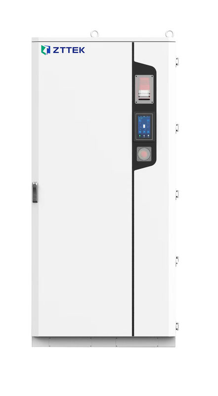 Batería híbrida ESS para uso comercial e industrial cargada por panel fotovoltaico o red o generador diesel 60kw 198kwh