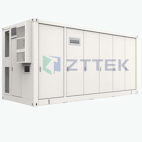 Sistema de almacenamiento de baterías de energía de 20 ft ZT-ESS-1720-51280 banco de baterías lado CC