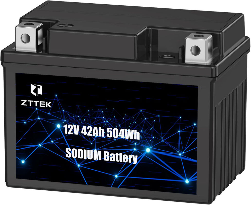 Batería de sodio H8 12V42AH para arranque de máquinas de construcción de vehículos y grupos electrógenos diesel